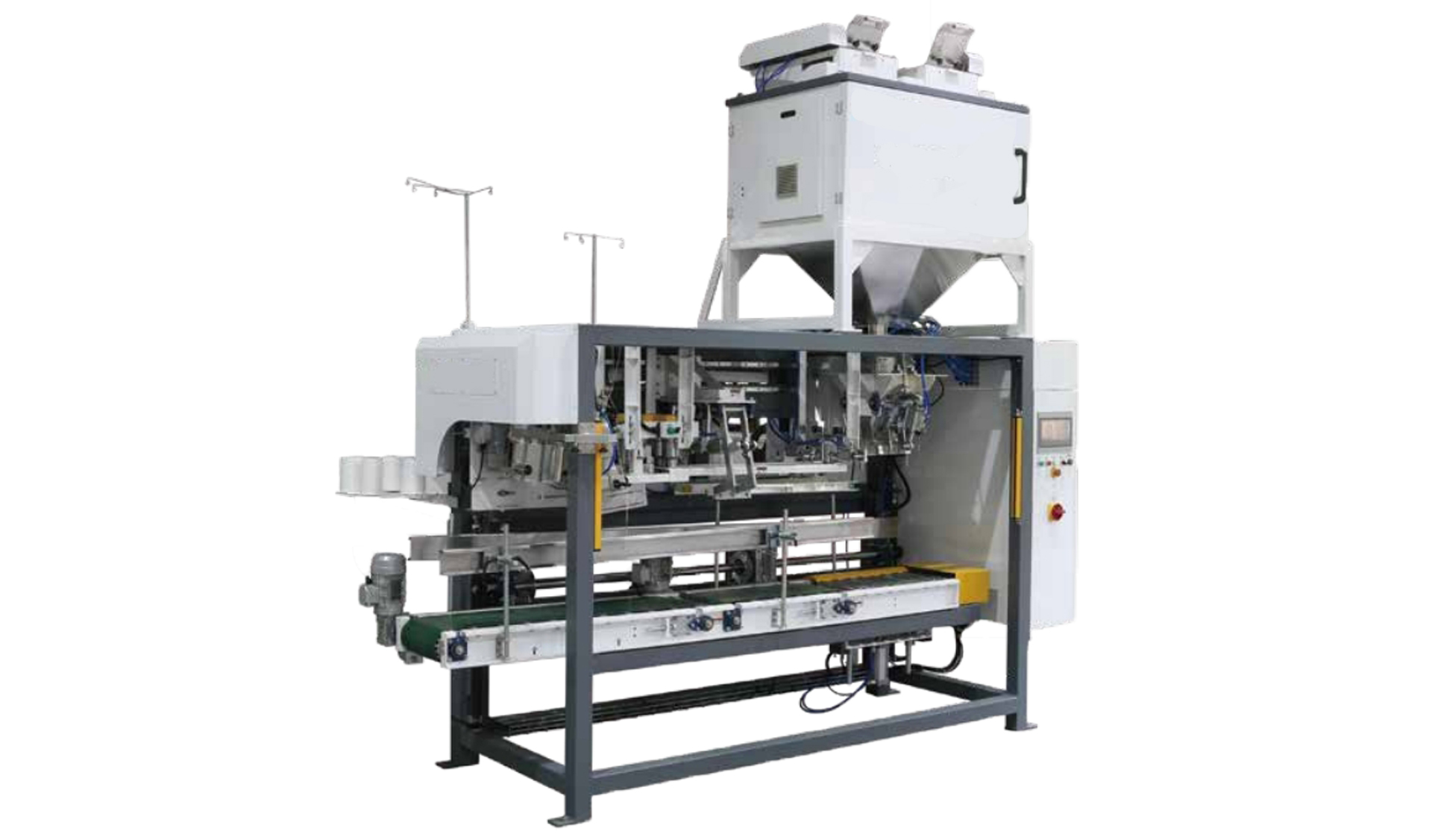 700B重袋人工上袋自动封口包装机组